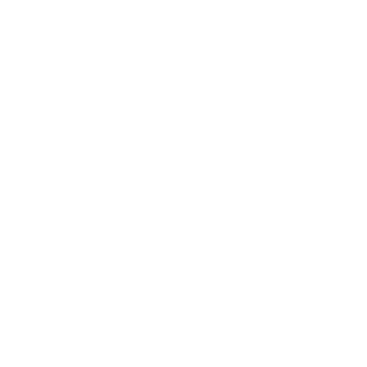 Logo Charte d'engagement LGBT+ en blanc